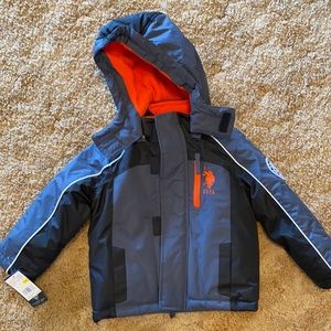 U.S. Polo Assn. winter coat size 3T NWT